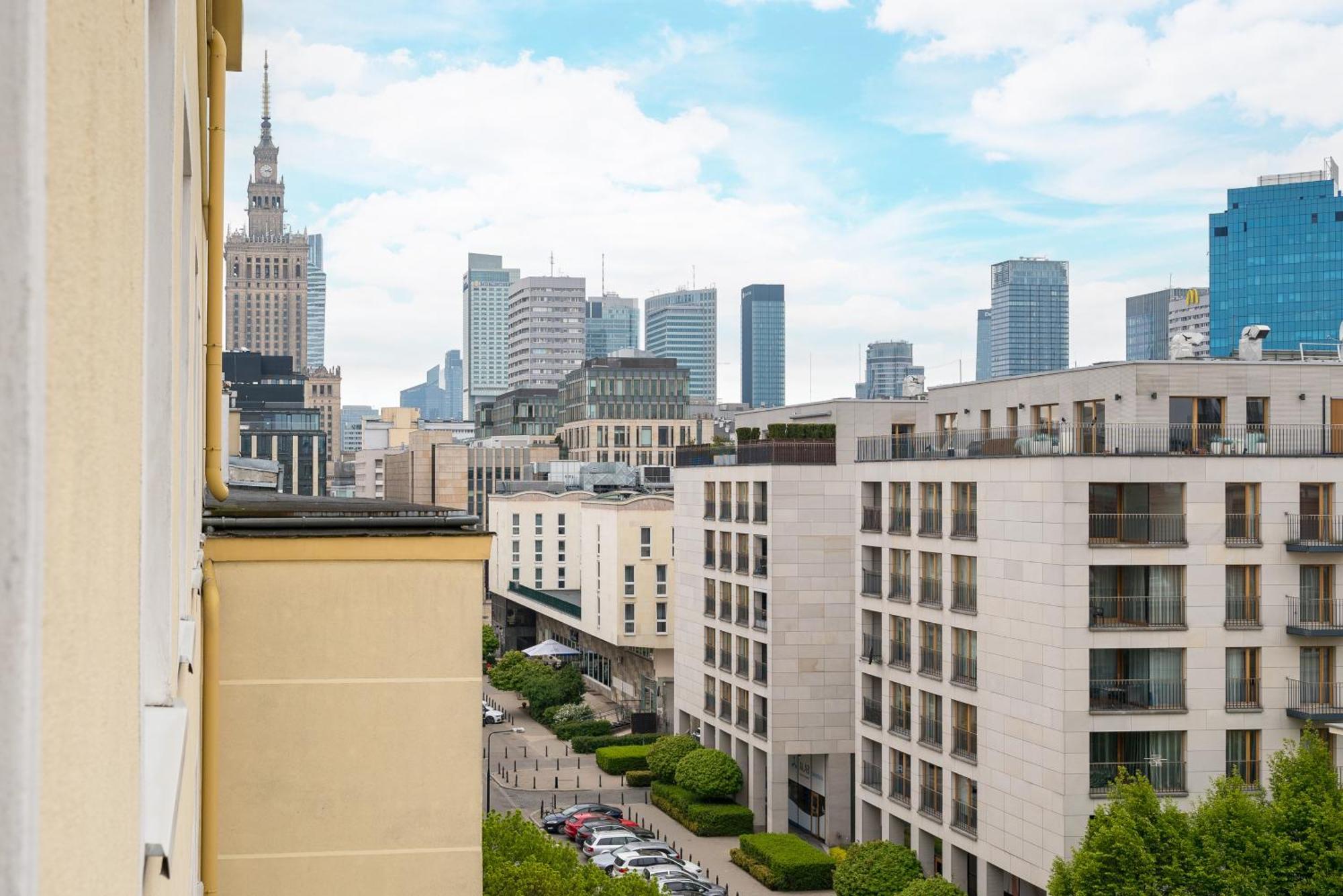 City Centre Deluxe Apartment Warsawa Bagian luar foto